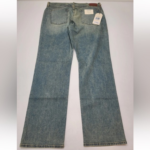 Tecovas Jeans Standard Straight Leg Light Blue Wash Stretch Denim 40X34 Mens NEW - Picture 2 of 10